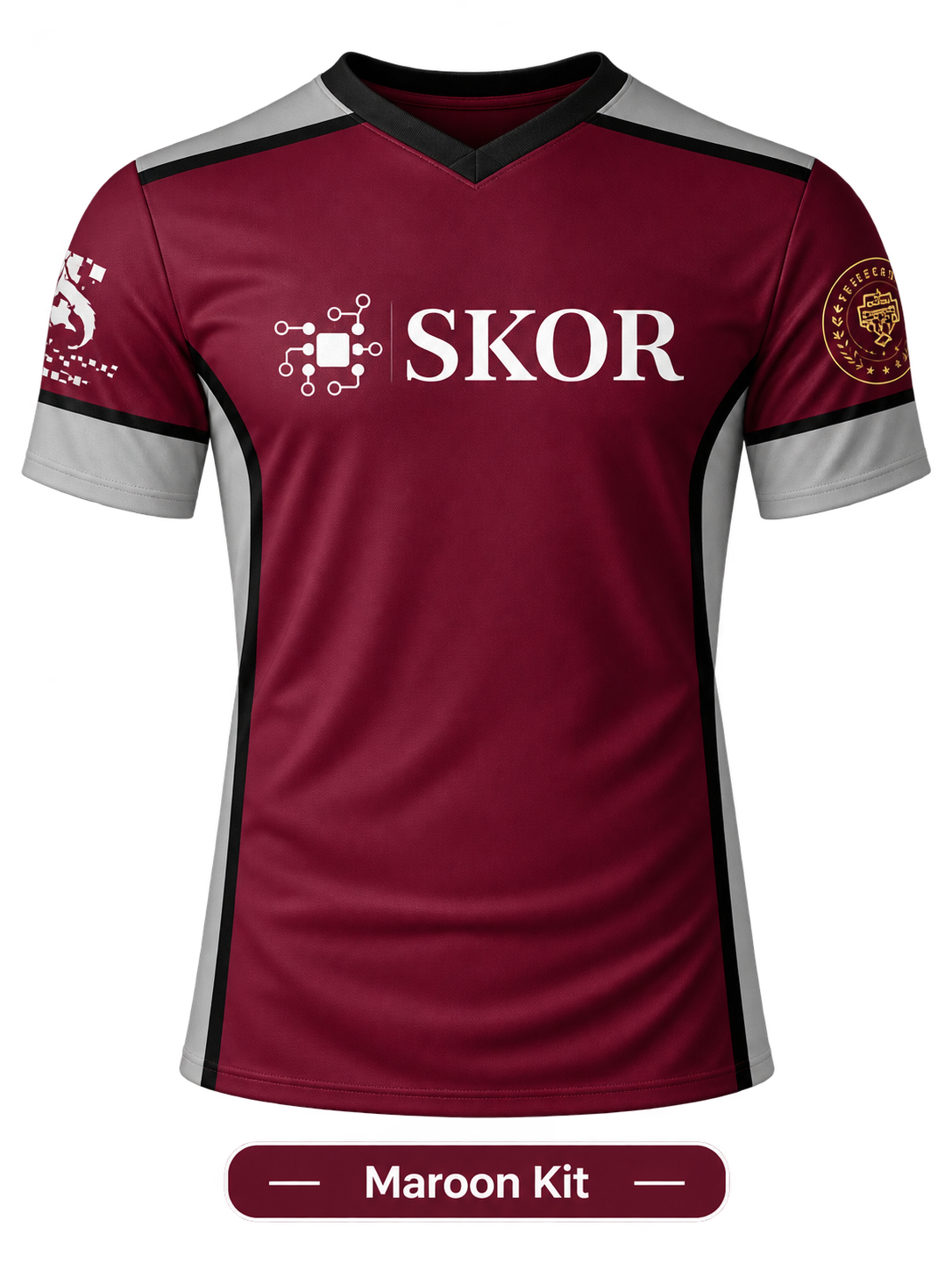 SKOR FC Maroon Kit